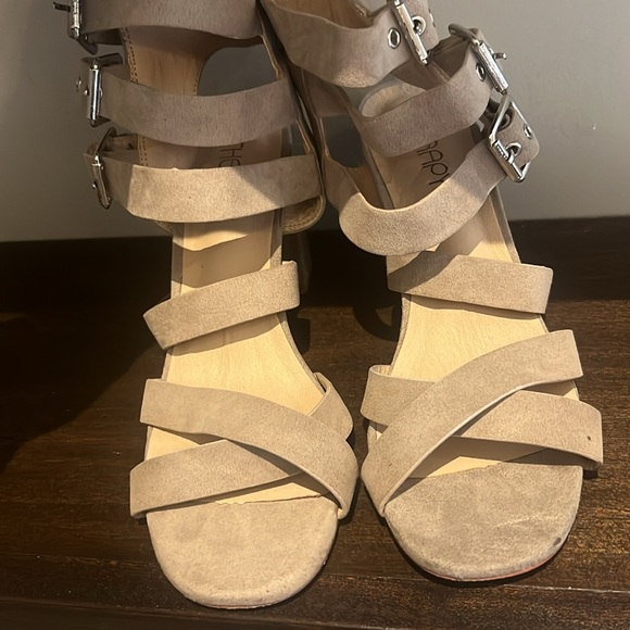 THERAPY Suede Strappy Sandals - Picture 3 of 6